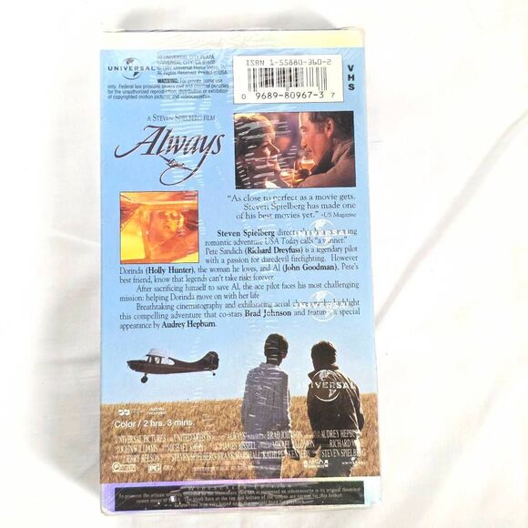 Always (1989) [VHS] Steven Spielberg Film - Picture 2 of 3